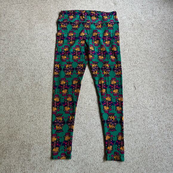 NWOT Lularoe Leggings Cards Queen of Diamonds King Poker TC Tall & Curvy - Picture 5 of 6